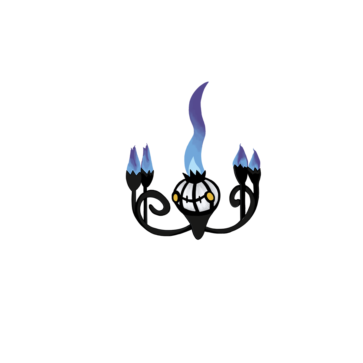 Chandelure Sticker