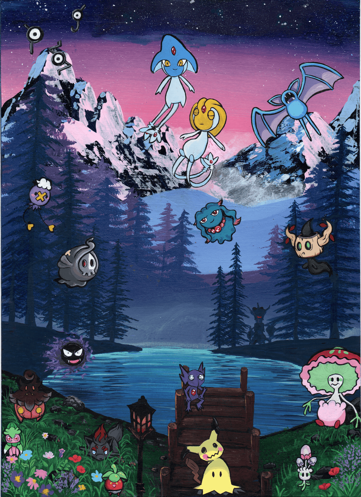 [PRE-ORDER] Single Print of the Secret Life of Lavender Town (1/8)