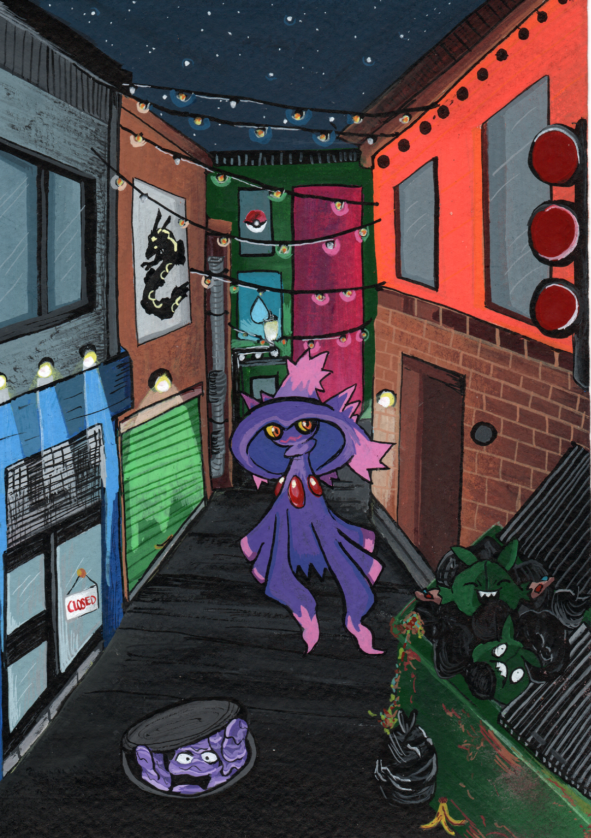 [PRE-ORDER] Single Print of the Secret Life of Lavender Town (1/8)