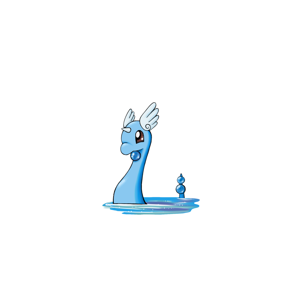 Dragonair Swimmin' Sticker